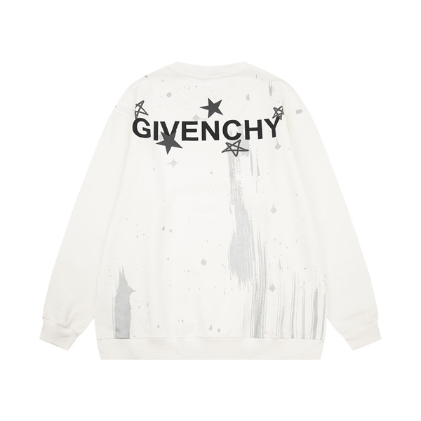 GIVENCHY コピー トレーナー コットン 水洗い加工 星空 プリント ジバンシー 