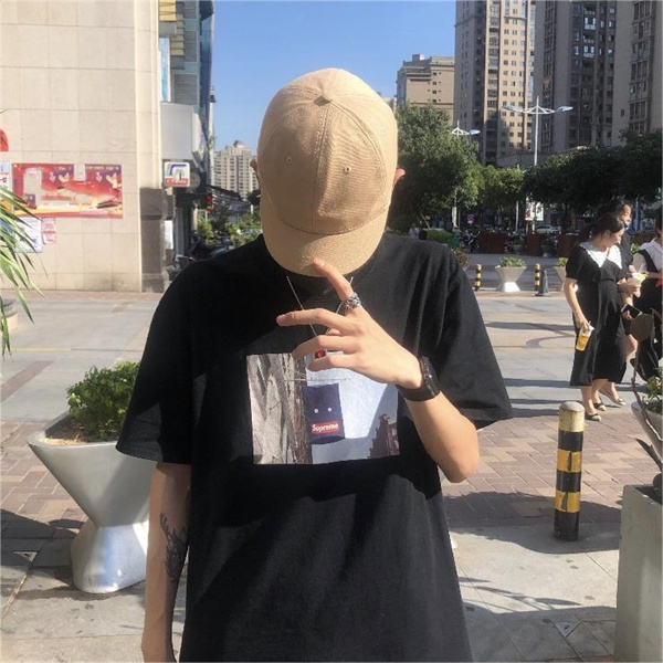 Supreme スーパーコピー Tシャツ Week1Banner 枠 ロゴ プリント 純綿素材 シュプリーム