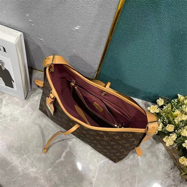 LOUIS VUITTON コピー トートバッグ CARRYALL モノグラム レザー ルイヴィトン