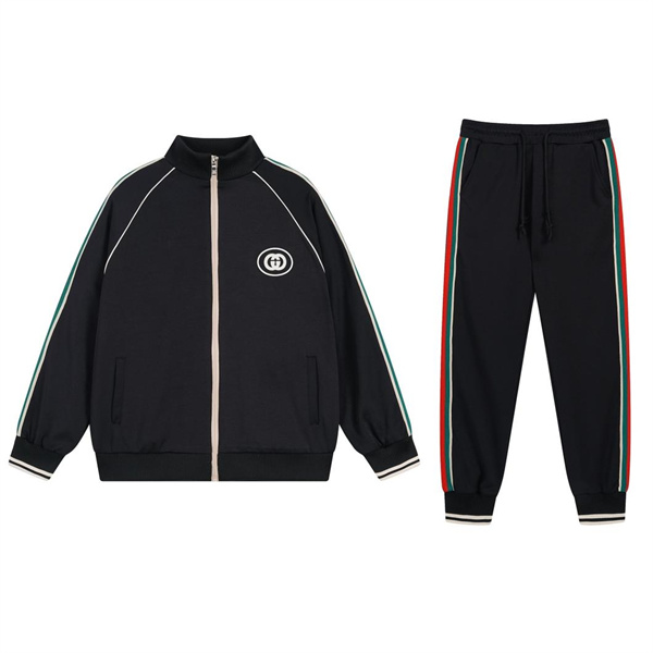 GUCCI スーパーコピー 上下セット 通気性 グッチ カジュアル 綿 快適的な着心地