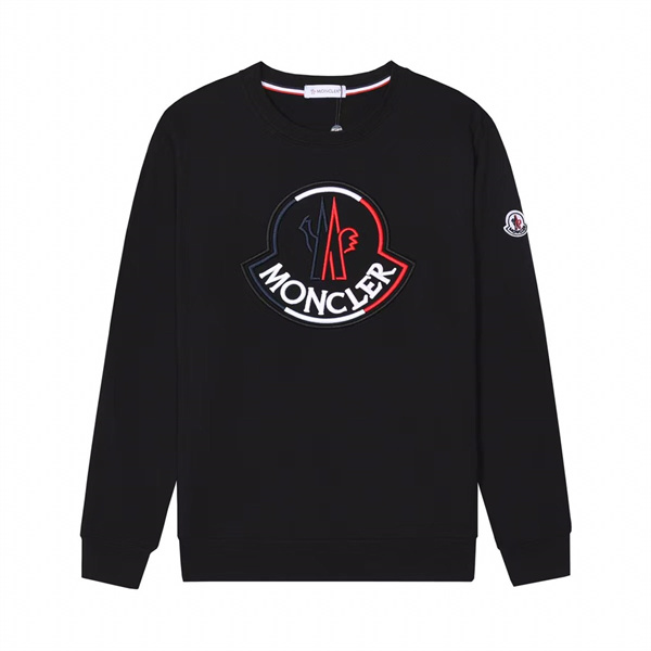 MONCLER コピー トレーナー ロゴ 刺繍 立体 定番 丸首 ユニセックス モンクレール
