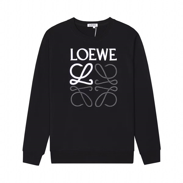 LOEWE スーパー コピー トレーナー 刺繍 Anagram アナグラム ロゴ クルーネック LOEWE