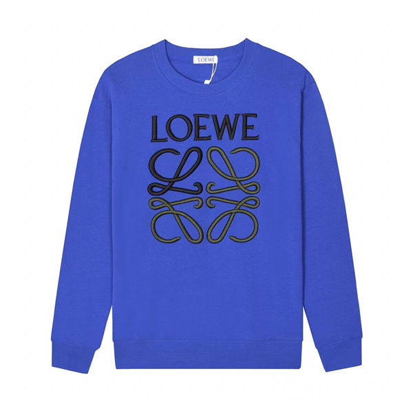 LOEWE スーパー コピー トレーナー 刺繍 Anagram アナグラム ロゴ クルーネック LOEWE