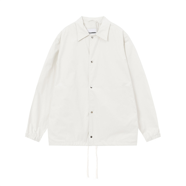 2023秋先新作 JIL SANDER コピー ジャケット ロゴ プリント コットン ジルサンダー