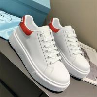 PRADA スーパーコピー スニーカー プラダ 2色 ロゴ 刻印 レザー