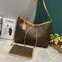 LOUIS VUITTON コピー トートバッグ CARRYALL モノグラム レザー ルイヴィトン