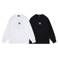 バレンシアガ スーパーコピー ロンT 長袖Tシャツ ミニロゴ プリント 純綿生地 BALENCIAGA