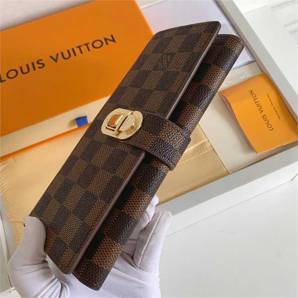 M58288 LOUIS VUITTON 偽物 長財布 Curieuse ダミエ ロゴ がま口 レディース ルイヴィトン
