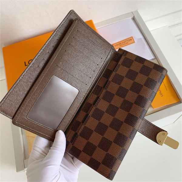M58288 LOUIS VUITTON 偽物 長財布 Curieuse ダミエ ロゴ がま口 レディース ルイヴィトン