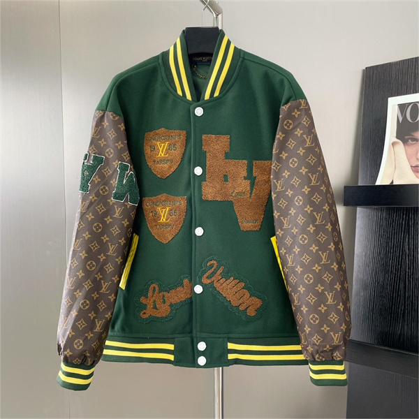 LOUIS VUITTON コピー ジャケット ATELIER FIGHTGAMP ウール 色落ちしない ルイヴィトン
