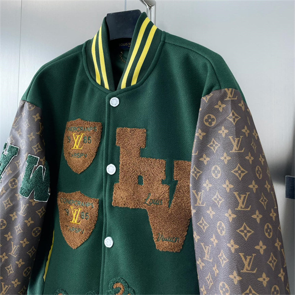 LOUIS VUITTON コピー ジャケット ATELIER FIGHTGAMP ウール 色落ちしない ルイヴィトン