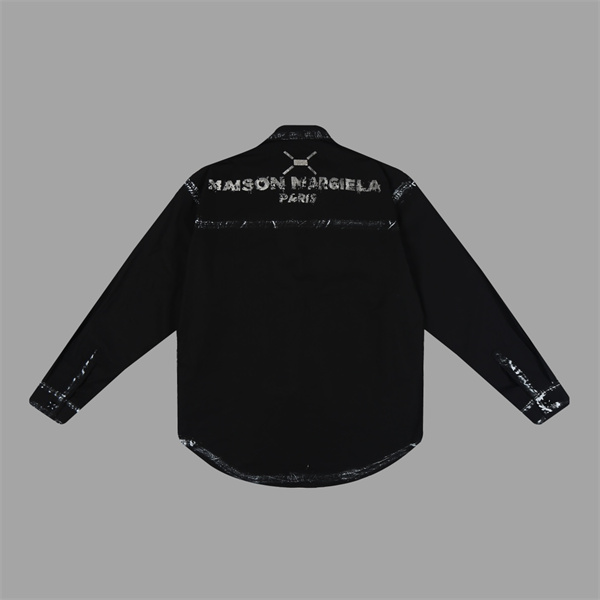 メゾン マルジェラ コピー シャツ 落書き ロゴ 定番  Maison Margiela プリント レトロ