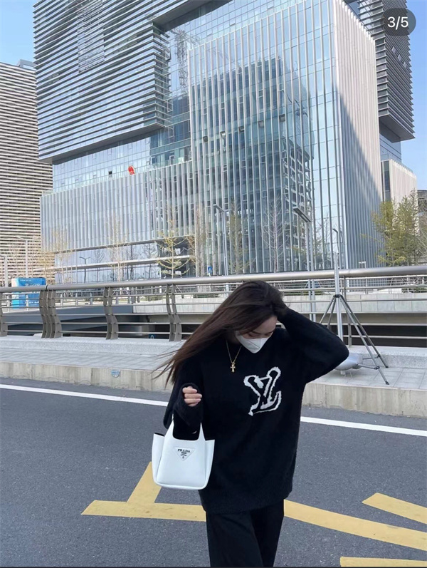 一番の魅力秋冬のマストアイテム ルイヴィトン コピー セーター コスパ最高 ウール生地 LOUIS VUITTON