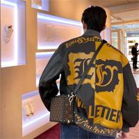 1AB98A LOUIS VUITTON 偽物 ジャケット ルイヴィトン コントラストカラー Mix Canvas レザー
