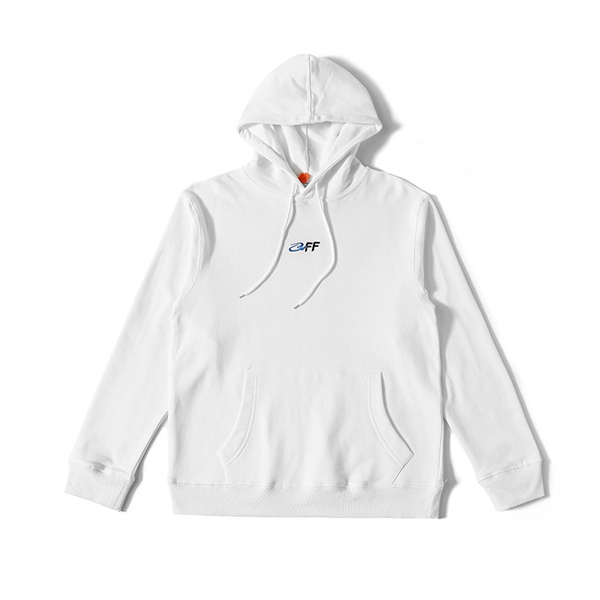 ロングシーズンで活躍 Off-White コピー パーカー プリント ロゴ 2色 ミニマル風 オフホワイト