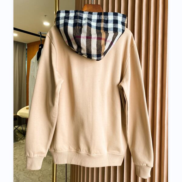 BURBERRY スーパーコピー ジャケット フードつい チェック柄 ミニマル バーバリー 