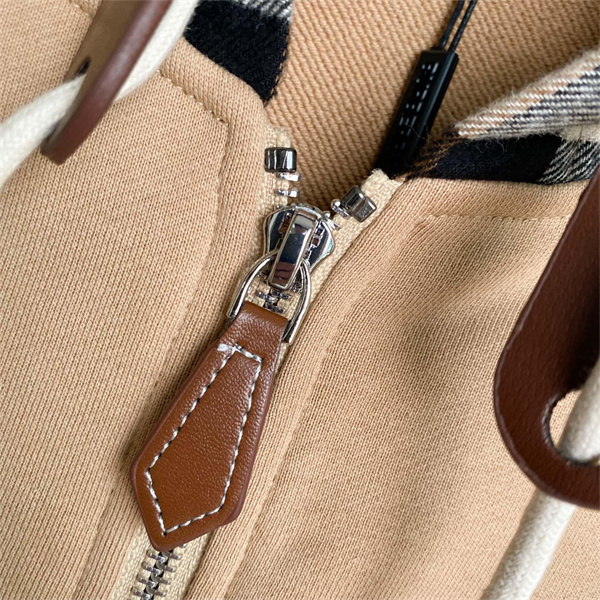 BURBERRY スーパーコピー ジャケット フードつい チェック柄 ミニマル バーバリー 