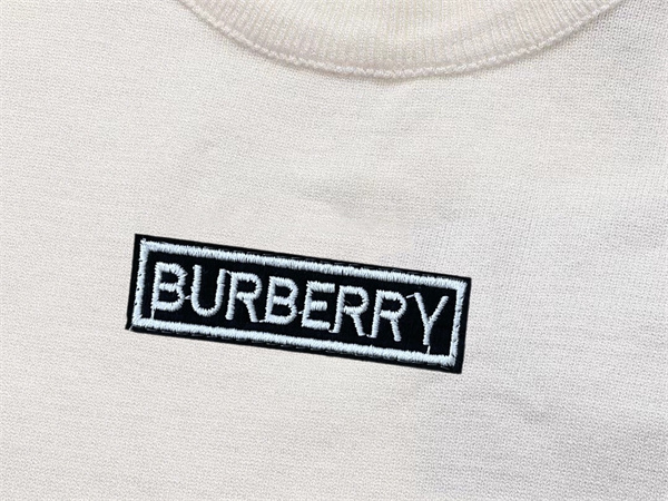 幅広く対応できる上品 バーバリー スーパーコピー セーター ロゴ 刺繡 ウール クルーネック BURBERRY