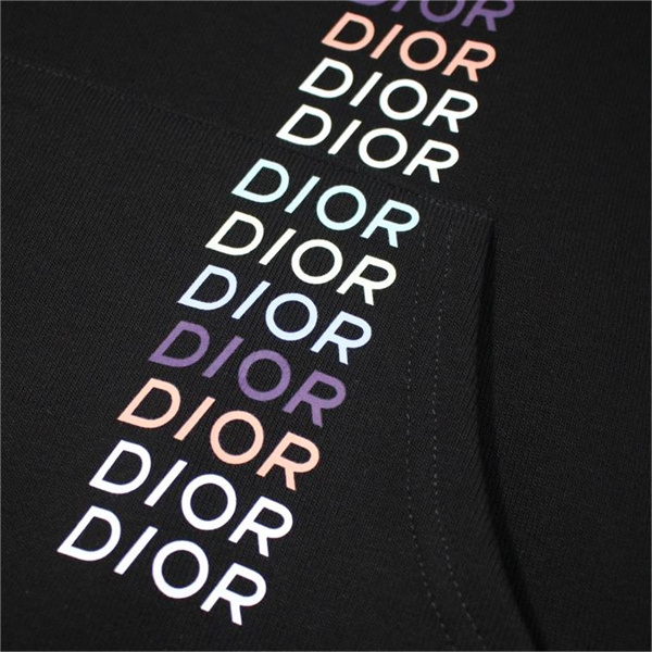 新作推薦 ディオール スーパーコピー パーカー ロゴ プリント ゆったり 純綿 DIOR