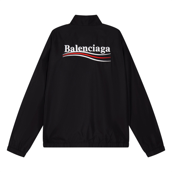 大人気トレンド バレンシアガ スーパーコピー ジャケット ハイネック 政治キャンペーン ロゴ BALENCIAGA