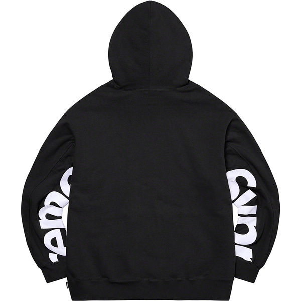 シュプリーム スーパーコピー パーカー Cropped Panels Hooded Sweatshirt 3色 Supreme