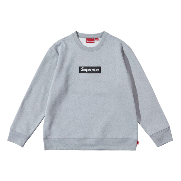Supreme 偽物 トレーナー クルーネック 刺繡 シュプリーム 22FW Box Logo Crewneck 裏起毛 