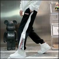 バレンシアガ コピー スウェットパンツ 刺繡 ロゴ チャックデザイン ユニセックス BALENCIAGA