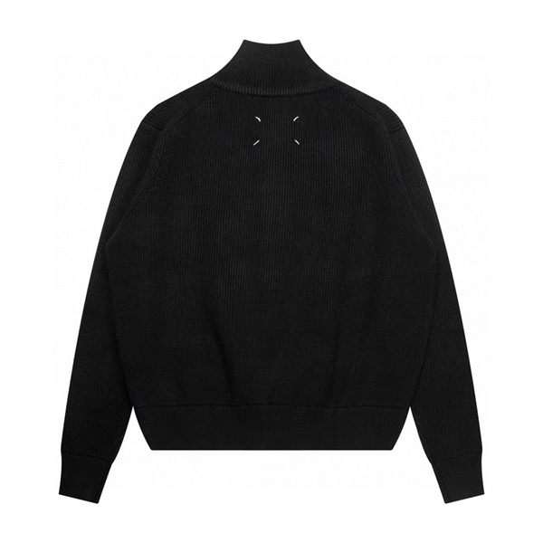 Maison Margiela コピー ジャケット ダブルファスナー ハイネック ニット メゾン マルジェラ