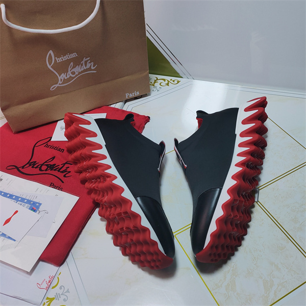 クリスチャンルブタン 偽物 スニーカー Tiketa Run レザー 防滑 ユニセックス ローカット Christian Louboutin