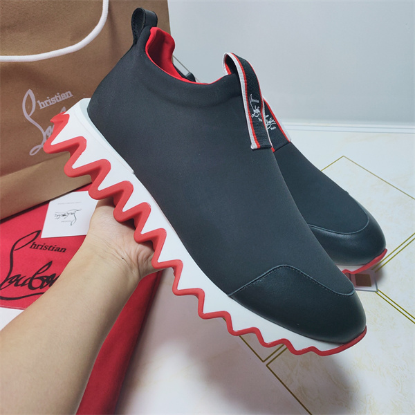 クリスチャンルブタン 偽物 スニーカー Tiketa Run レザー 防滑 ユニセックス ローカット Christian Louboutin