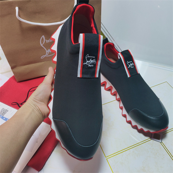 クリスチャンルブタン 偽物 スニーカー Tiketa Run レザー 防滑 ユニセックス ローカット Christian Louboutin