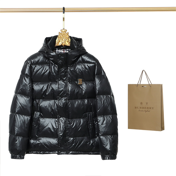 今注目すべき バーバリー スーパーコピー ダウンジャケット 無地 ロゴ チェック柄 BURBERRY