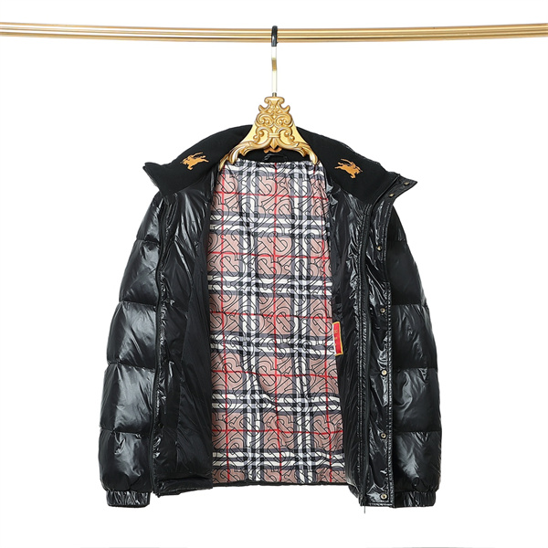 今注目すべき バーバリー スーパーコピー ダウンジャケット 無地 ロゴ チェック柄 BURBERRY