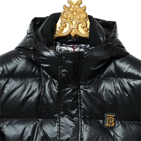今注目すべき バーバリー スーパーコピー ダウンジャケット 無地 ロゴ チェック柄 BURBERRY