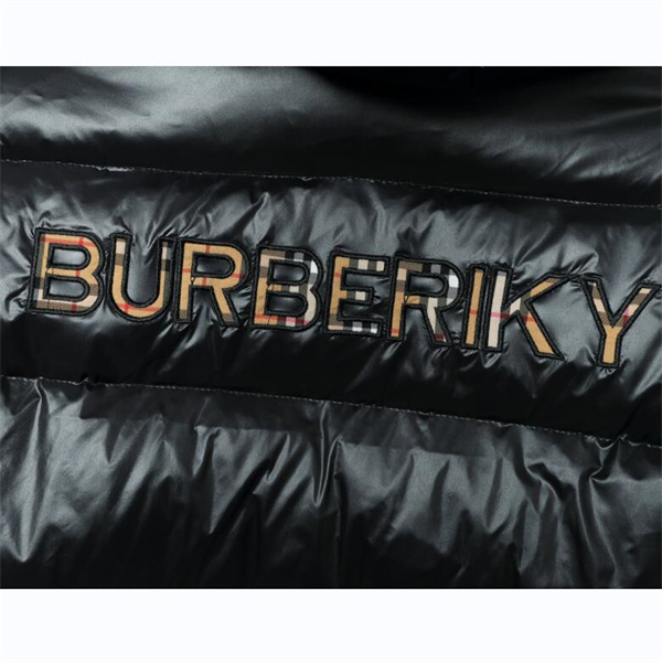 今注目すべき バーバリー スーパーコピー ダウンジャケット 無地 ロゴ チェック柄 BURBERRY