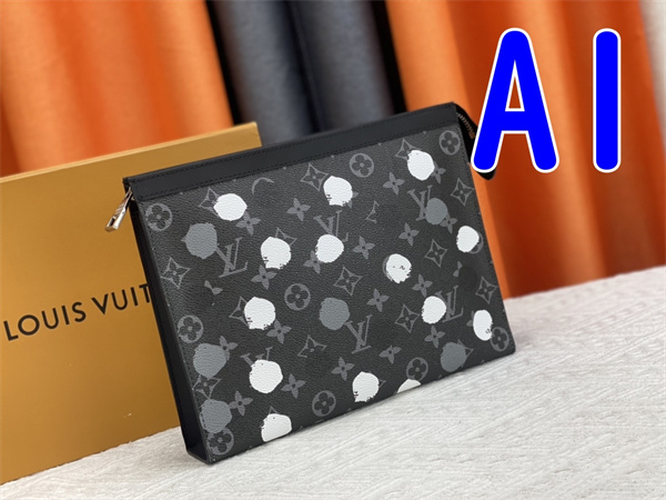 【M61692】ルイヴィトン 偽物 手持ちバッグ Monogram Titanium レザー 3色展開 LOUIS VUITTON