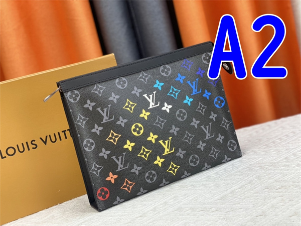 【M61692】ルイヴィトン 偽物 手持ちバッグ Monogram Titanium レザー 3色展開 LOUIS VUITTON