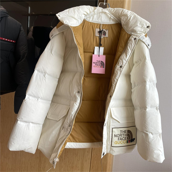 Gucc1 x THE NORTH FACE スーパーコピー ダウンジャケット ユニセックス ザノースフェイス コラボ