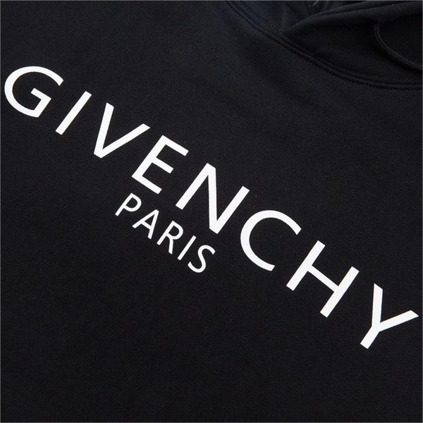 GIVENCHY スーパーコピー パーカー ロゴ プリント オーバーサイズ 色落ちしない ジバンシィ