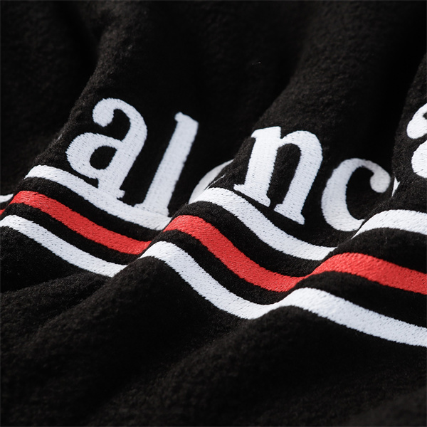 BALENCIAGA スーパーコピー パーカー ボア 生地 政治キャンペーン ロゴ ユニセックス バレンシアガ