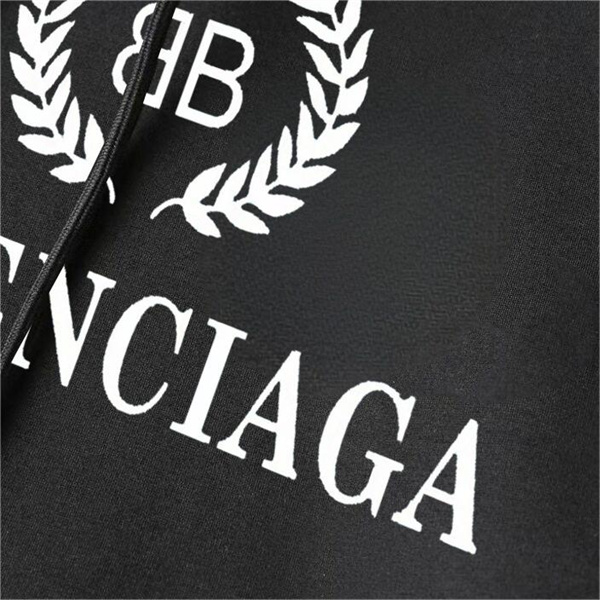 バレンシアガ スーパーコピー 上下セット 裏起毛 BBロゴ プリント BALENCIAGA 