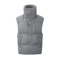 保温性 Maison Margiela コピー ダウンベスト 防寒 数字 ロゴ プリント 軽量 メゾン マルジェラ