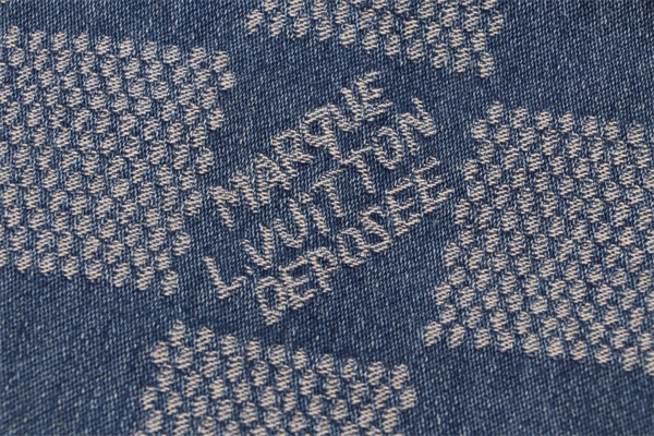 ルイヴィトン スーパーコピー デニムジャケット DISTORTED DAMIER ダミエロゴ  LOUIS VUITTON