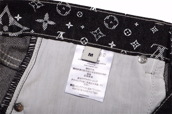 LOUIS VUITTON コピー ジーンズ モノグラム デニム モノグラム 星 柄 ルイヴィトン