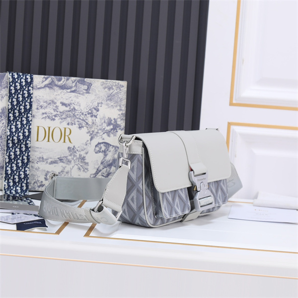 ディオール コピー ショルダーバッグ HIT THE ROAD 菱形 柄 長さ調節可能 ベルト DIOR