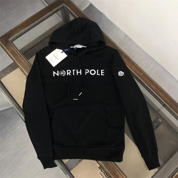 モンクレール スーパーコピー パーカー ロゴ プリント コットン  MONCLER 