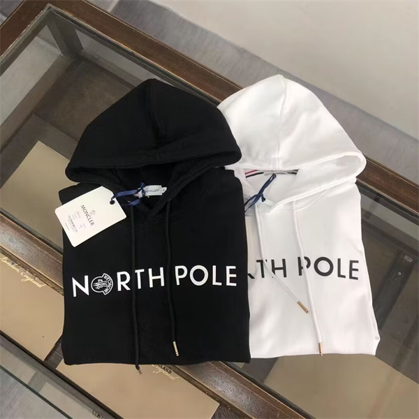 モンクレール スーパーコピー パーカー ロゴ プリント コットン  MONCLER 