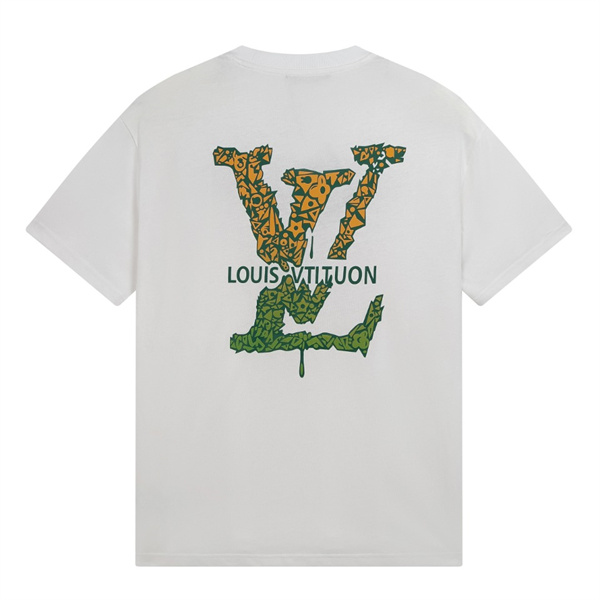 ルイヴィトン LOUIS VUITTON スーパーコピー Ｔシャツ 2色 純綿生地 ユニセックス 