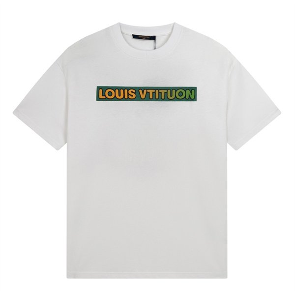 ルイヴィトン LOUIS VUITTON スーパーコピー Ｔシャツ 2色 純綿生地 ユニセックス 