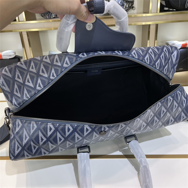 ディオール 偽物 トラベルバッグ ロゴ モノグラム CD Diamond キャンバス DIOR